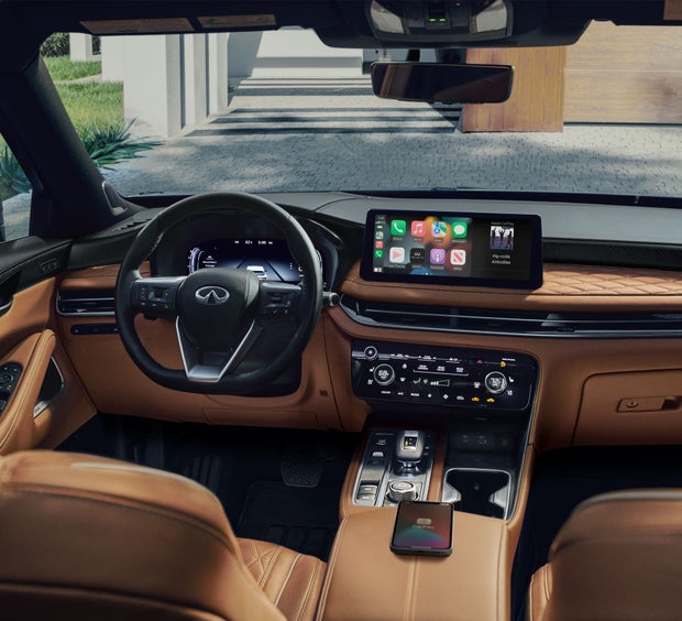 2024 INFINITI QX60 Key Features - Wireless Apple CarPlay® integration | Sheehy INFINITI of Annapolis in Annapolis MD