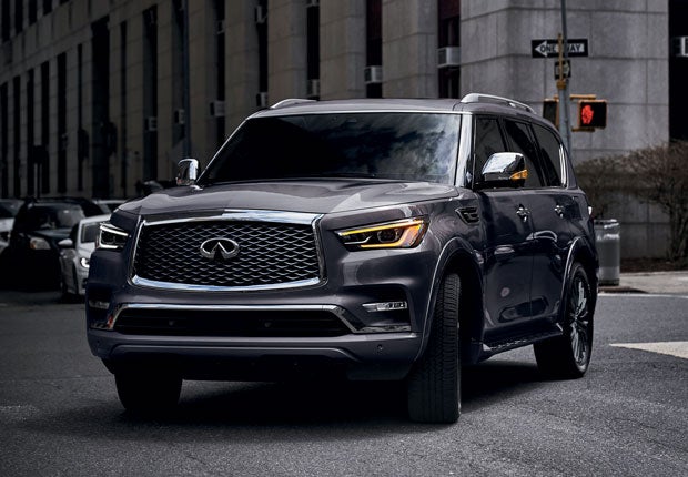 2024 INFINITI QX80 Key Features - HYDRAULIC BODY MOTION CONTROL SYSTEM | Sheehy INFINITI of Annapolis in Annapolis MD