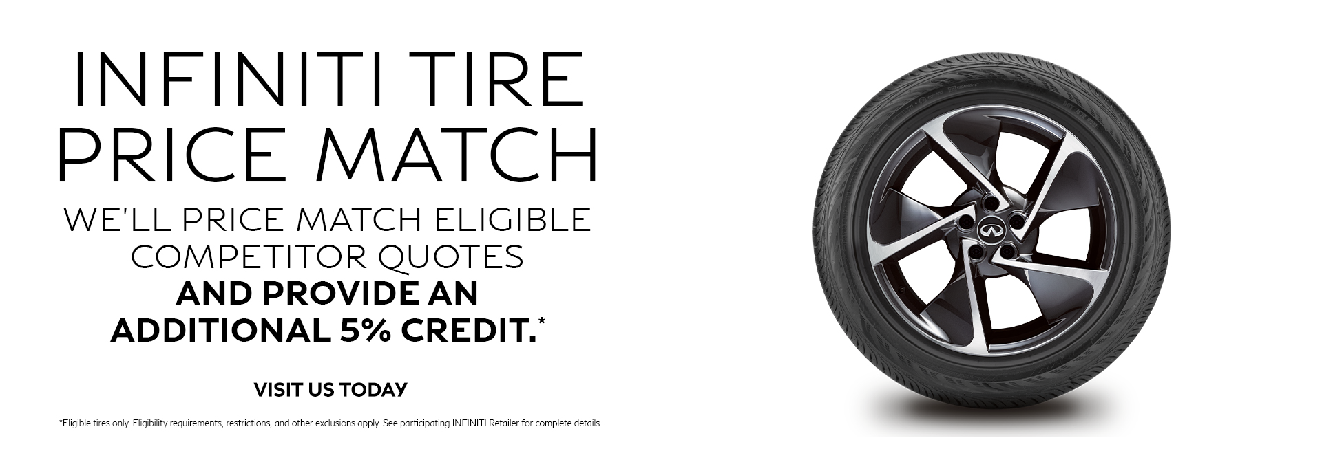 We'll match eligible competitor tire quotes.